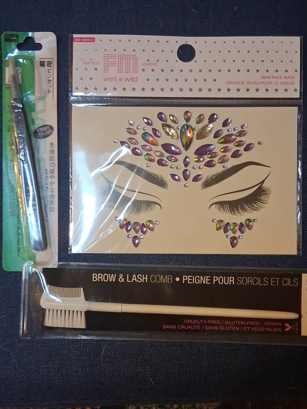 wet n wild Purple Iridescent Gem Face Mask - Gem Brow & Cheek Accents